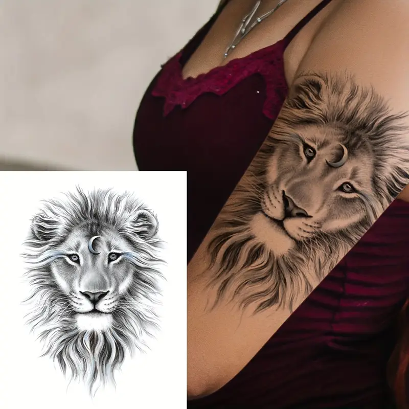 Leo tattoos for men 0024