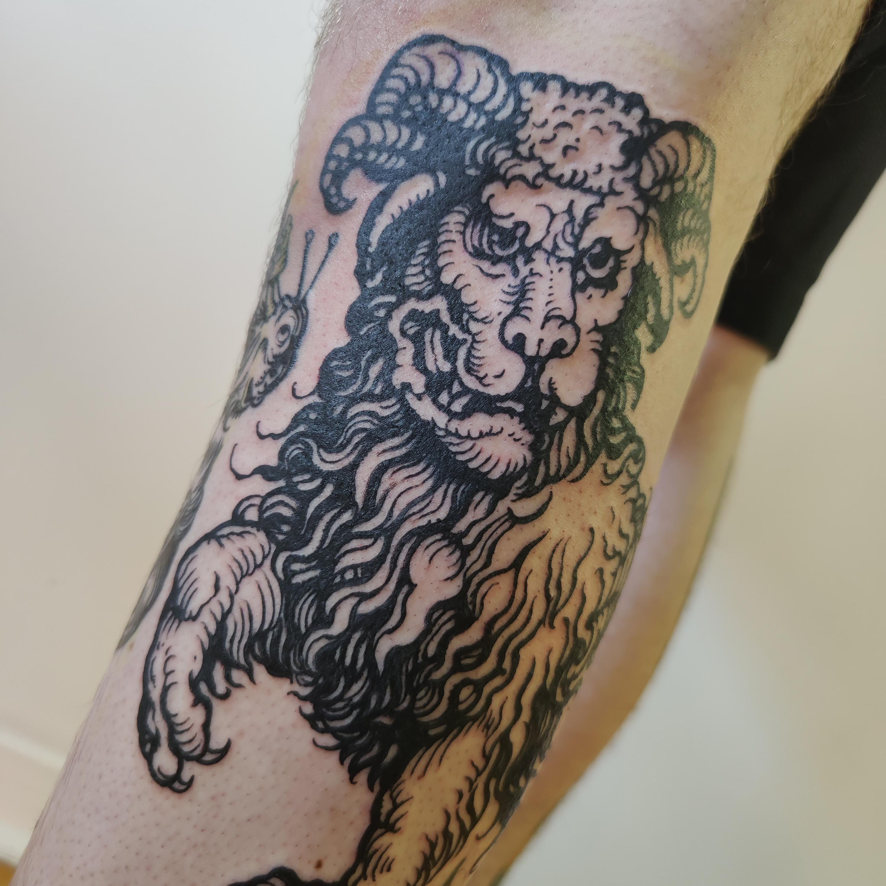 Leo tattoos for men 0031