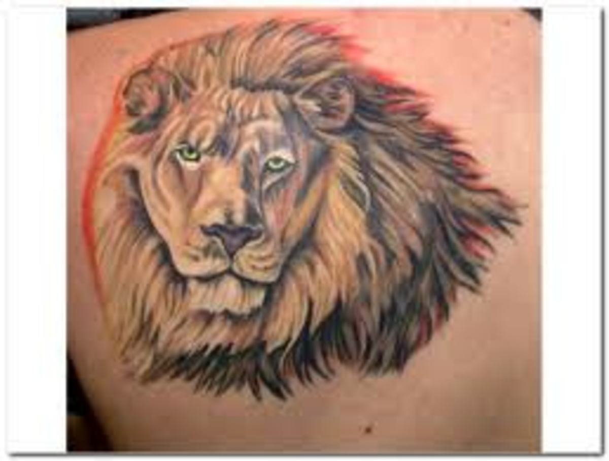 Leo tattoos for men 0034