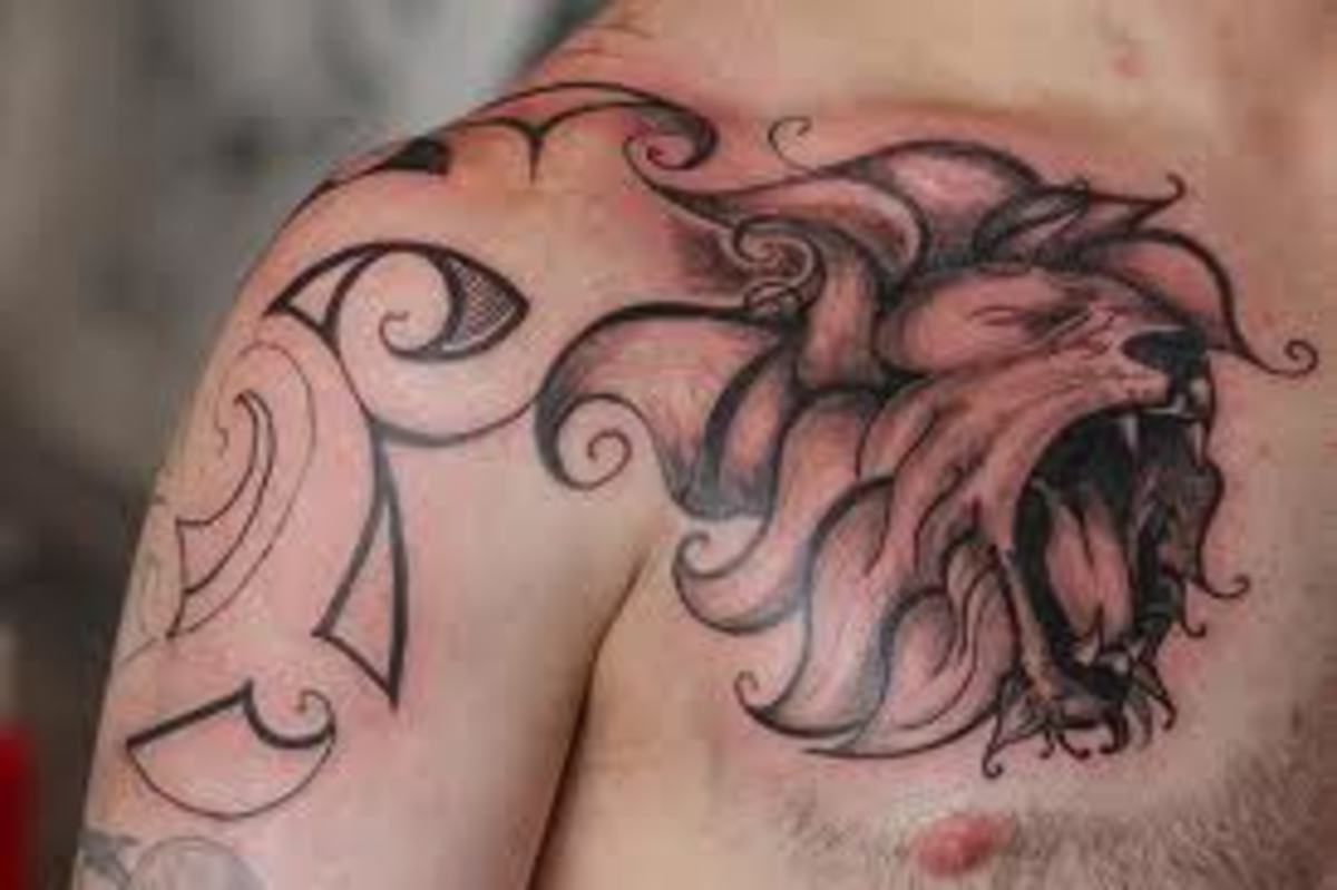 Leo tattoos for men 0042