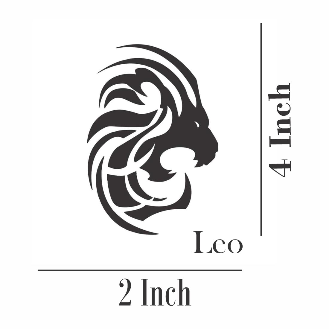 Leo tattoos for men 0068