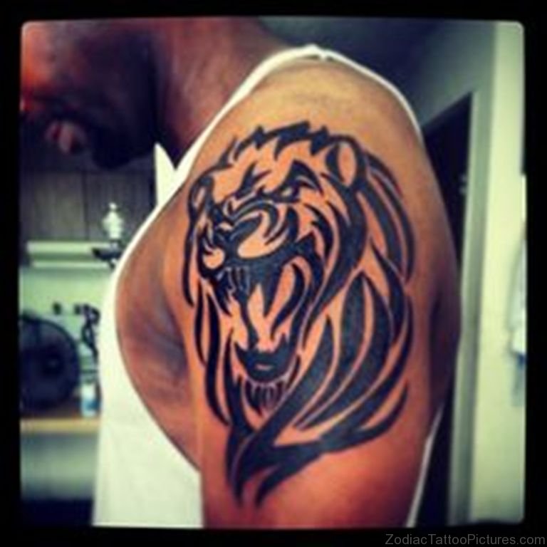 Leo tattoos for men 0078