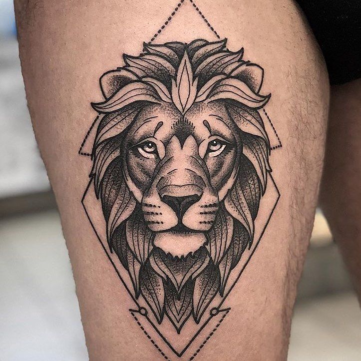 Leo tattoos for men 0080