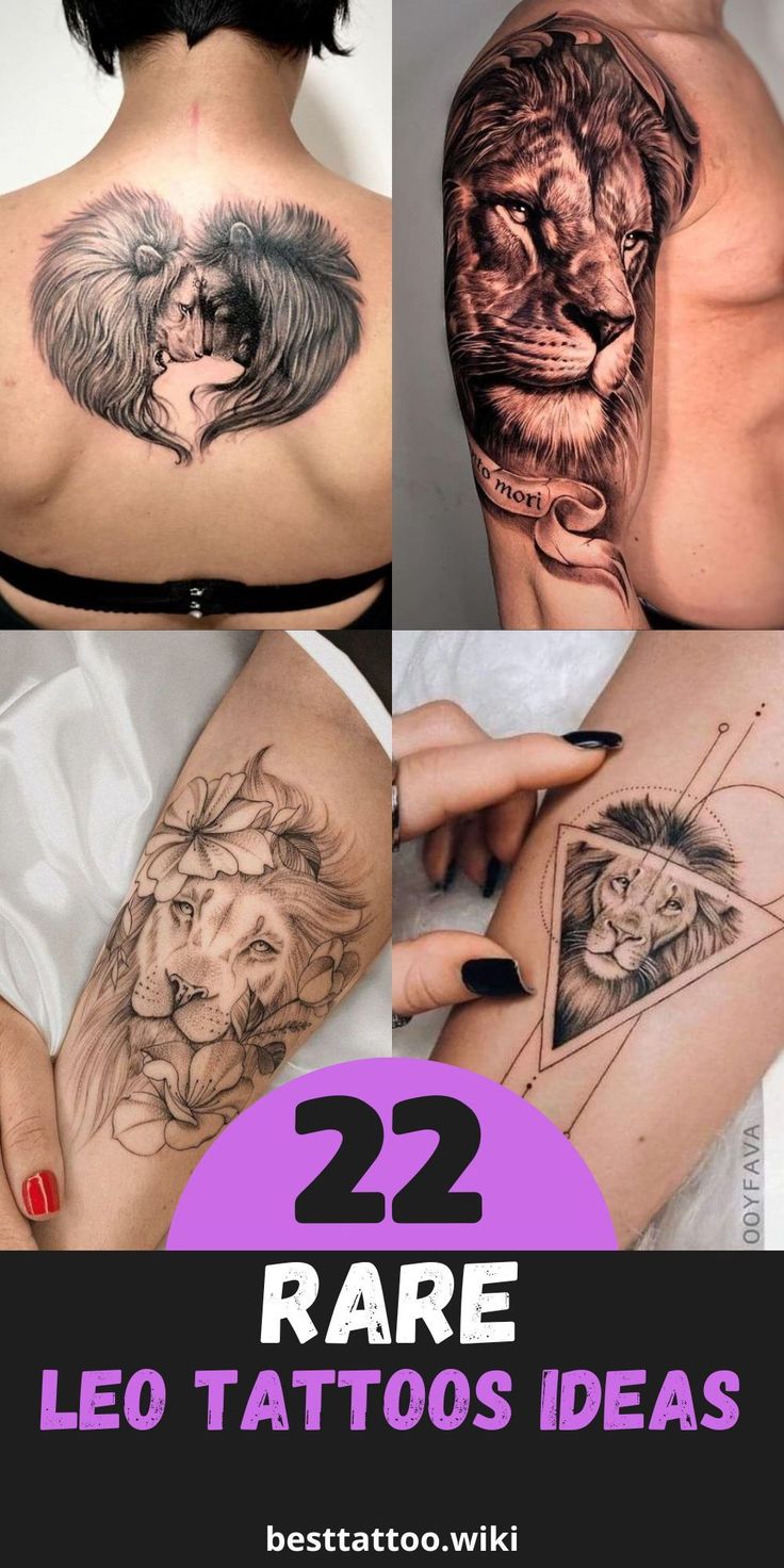 Leo tattoos for men 0088