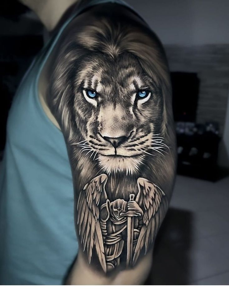 Leo tattoos for men 0092