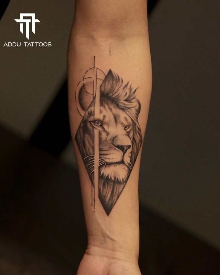 Leo tattoos for men 0094