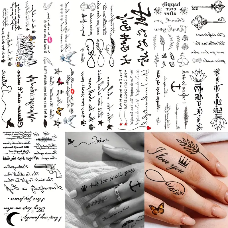 letter tattoos for men 0019