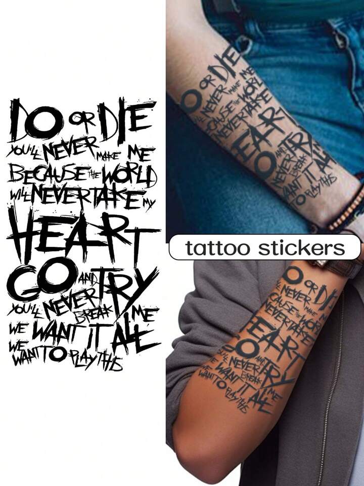 letter tattoos for men 0055