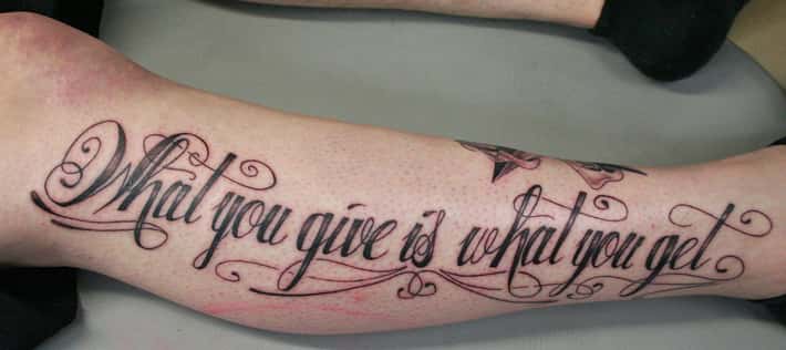 letter tattoos for men 0069