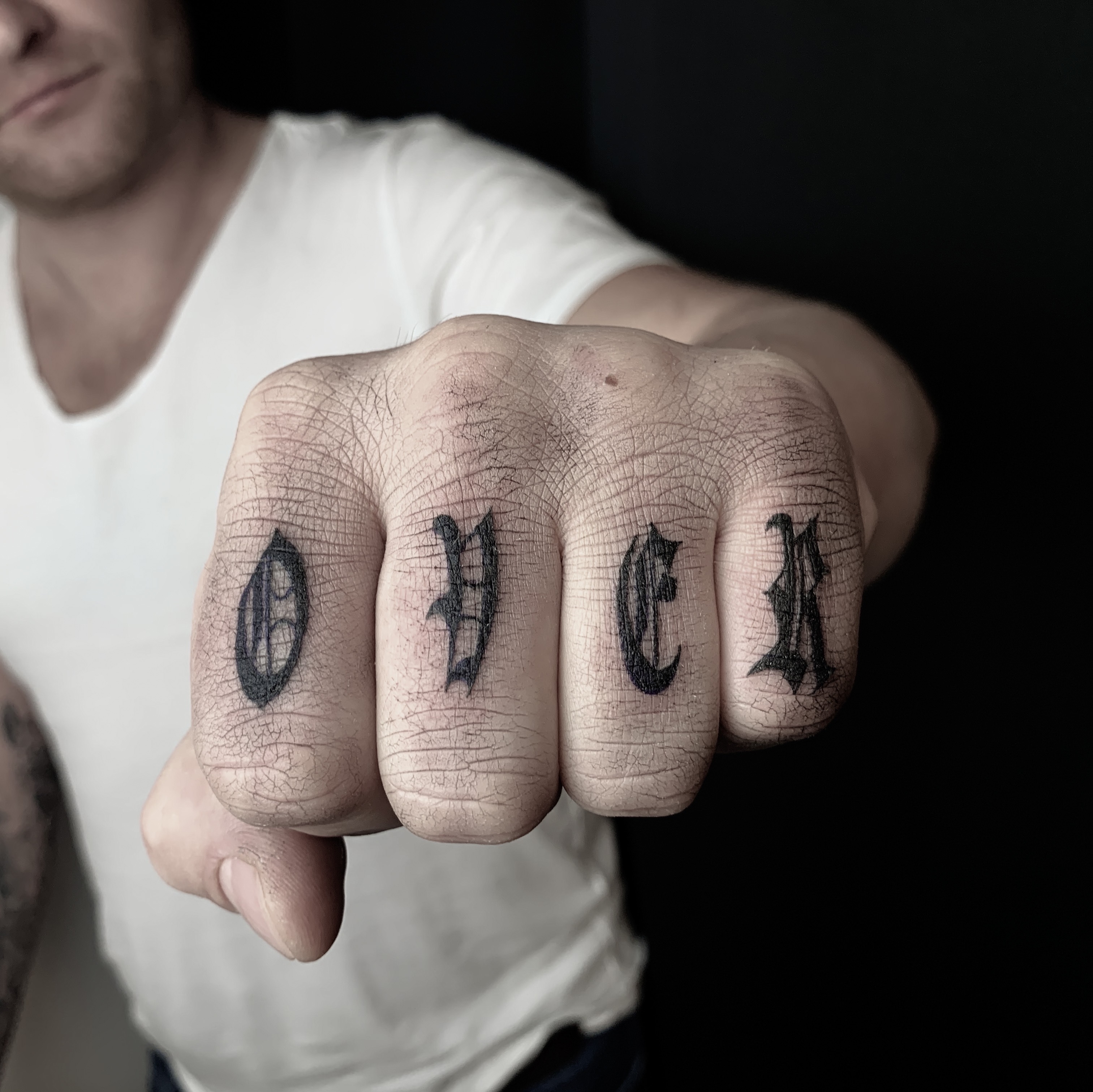 letter tattoos for men 0079