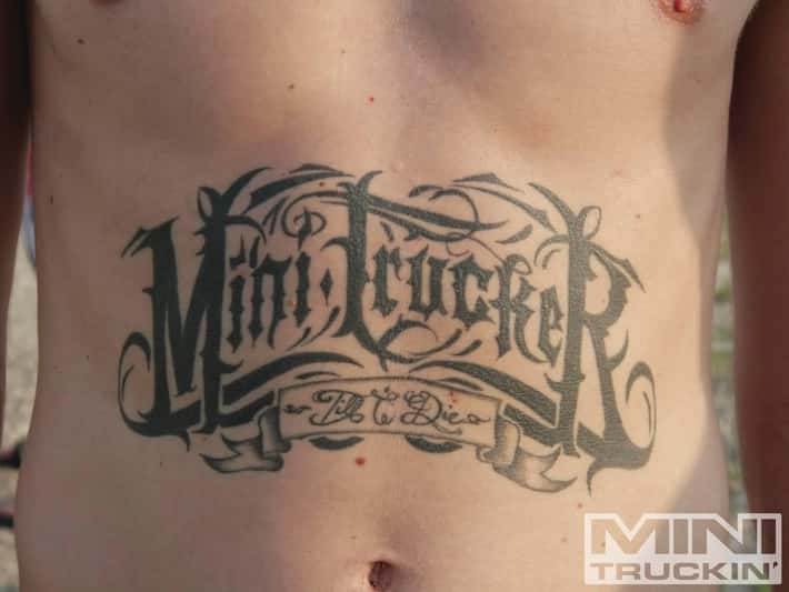 letter tattoos for men 0084