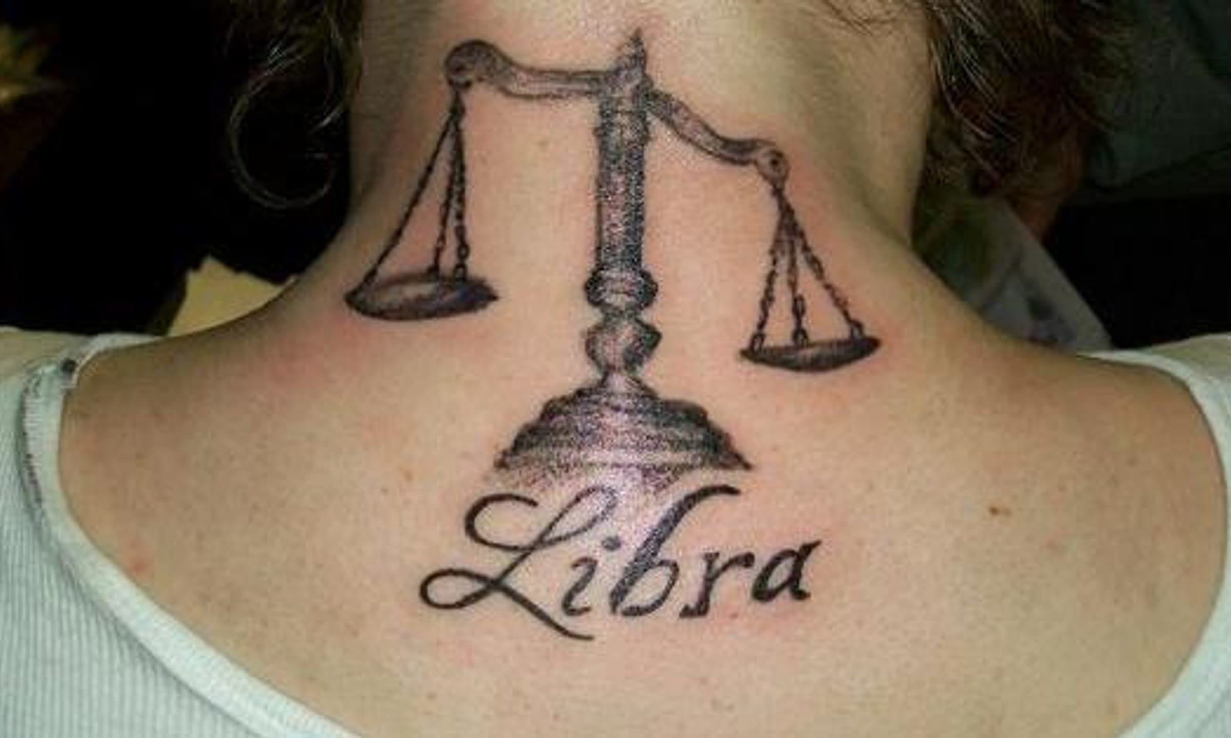 Libra constellation tattoos for men