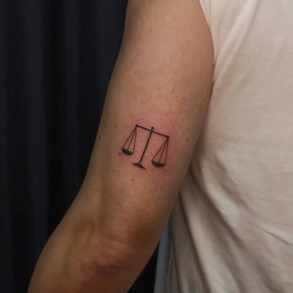 Libra tattoos for men 0013