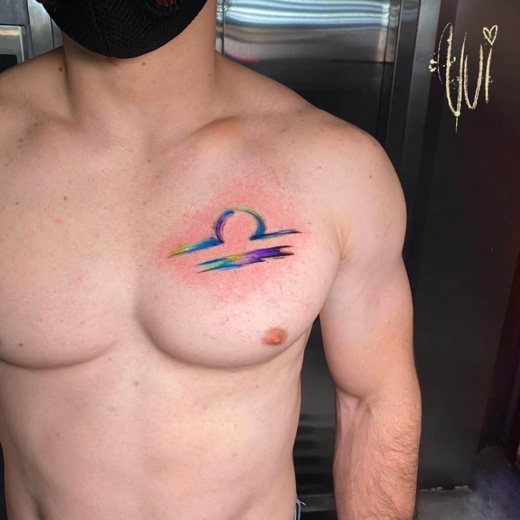 Libra tattoos for men 0014