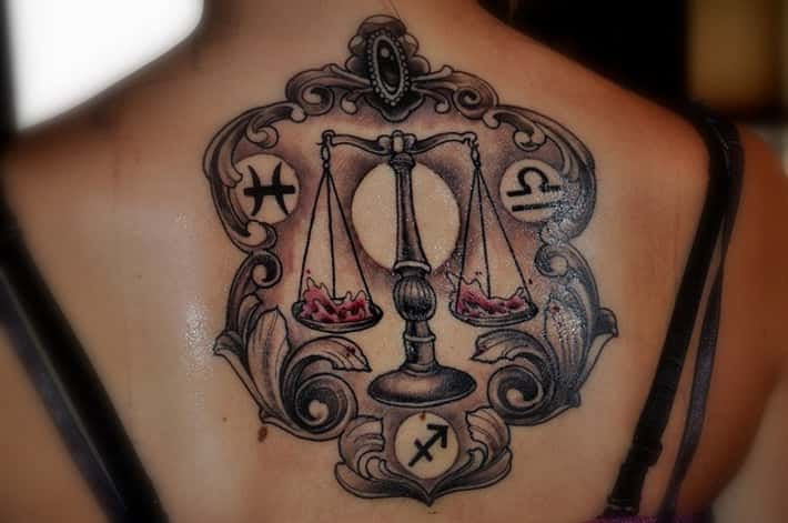 Libra tattoos for men 0025