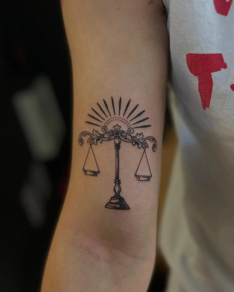 Libra tattoos for men 0034