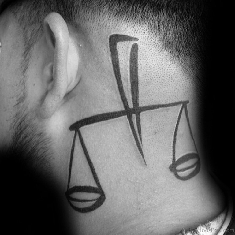 Libra tattoos for men 0041