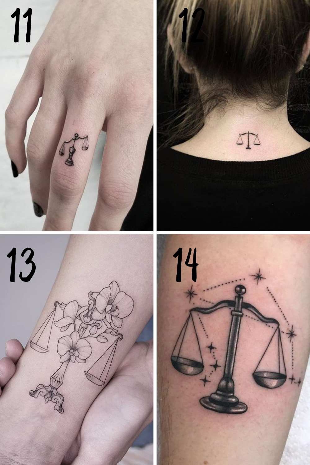 Libra tattoos for men 0050