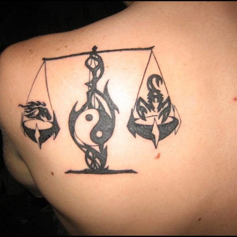 Libra tattoos for men 0054