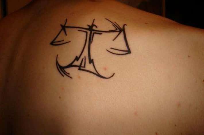 Libra tattoos for men 0061