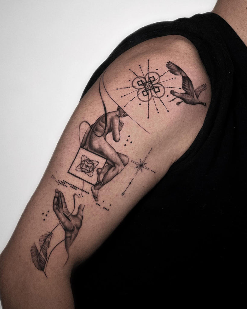 Libra tattoos for men 0066