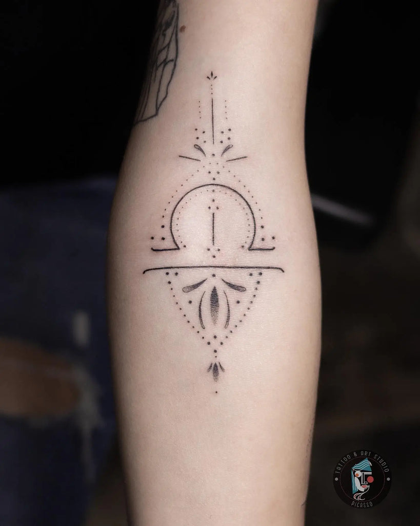 Libra tattoos for men 0072