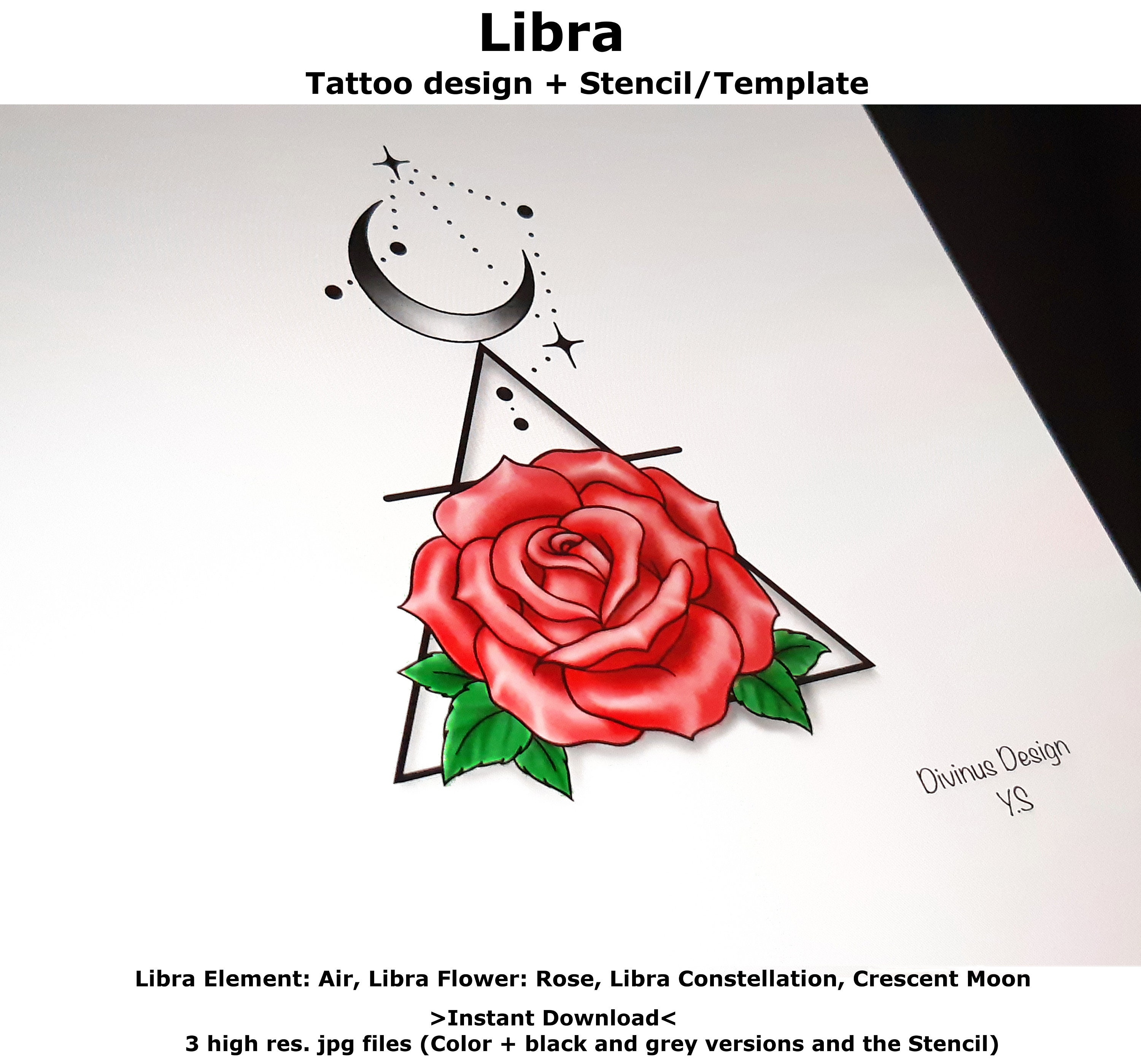 Libra tattoos for men 0080