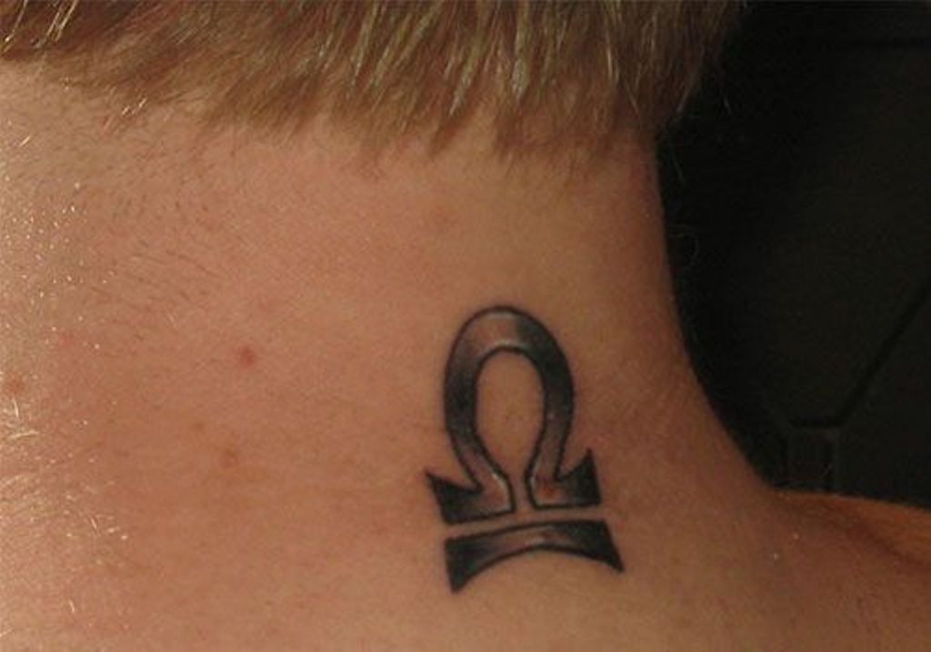 Libra tattoos for men 0089