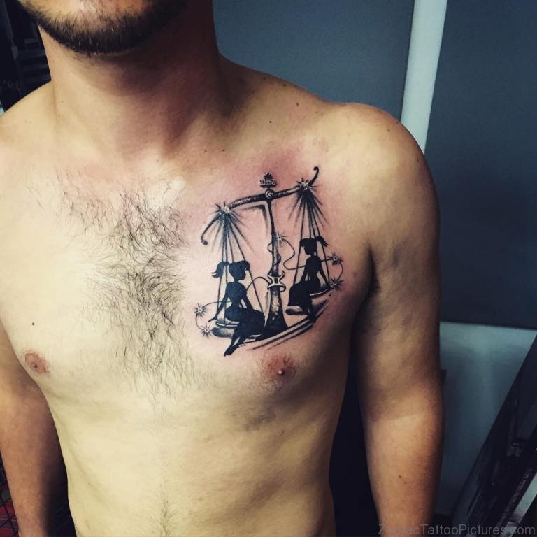 Libra tattoos for men 0091