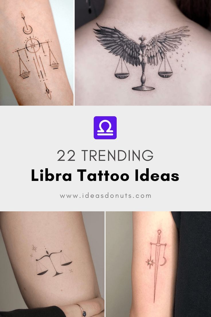 Libra tattoos for men 0099