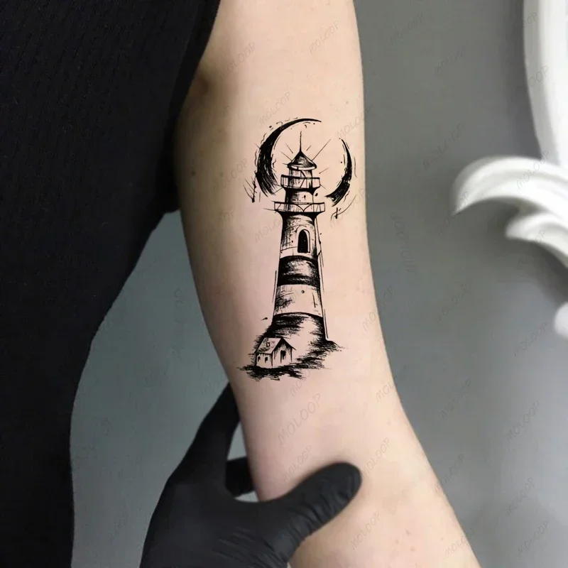 lighthouse tattoos for men 0017