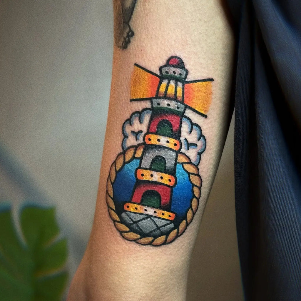 lighthouse tattoos for men 0032