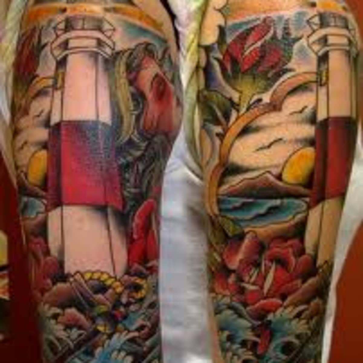 lighthouse tattoos for men 0036