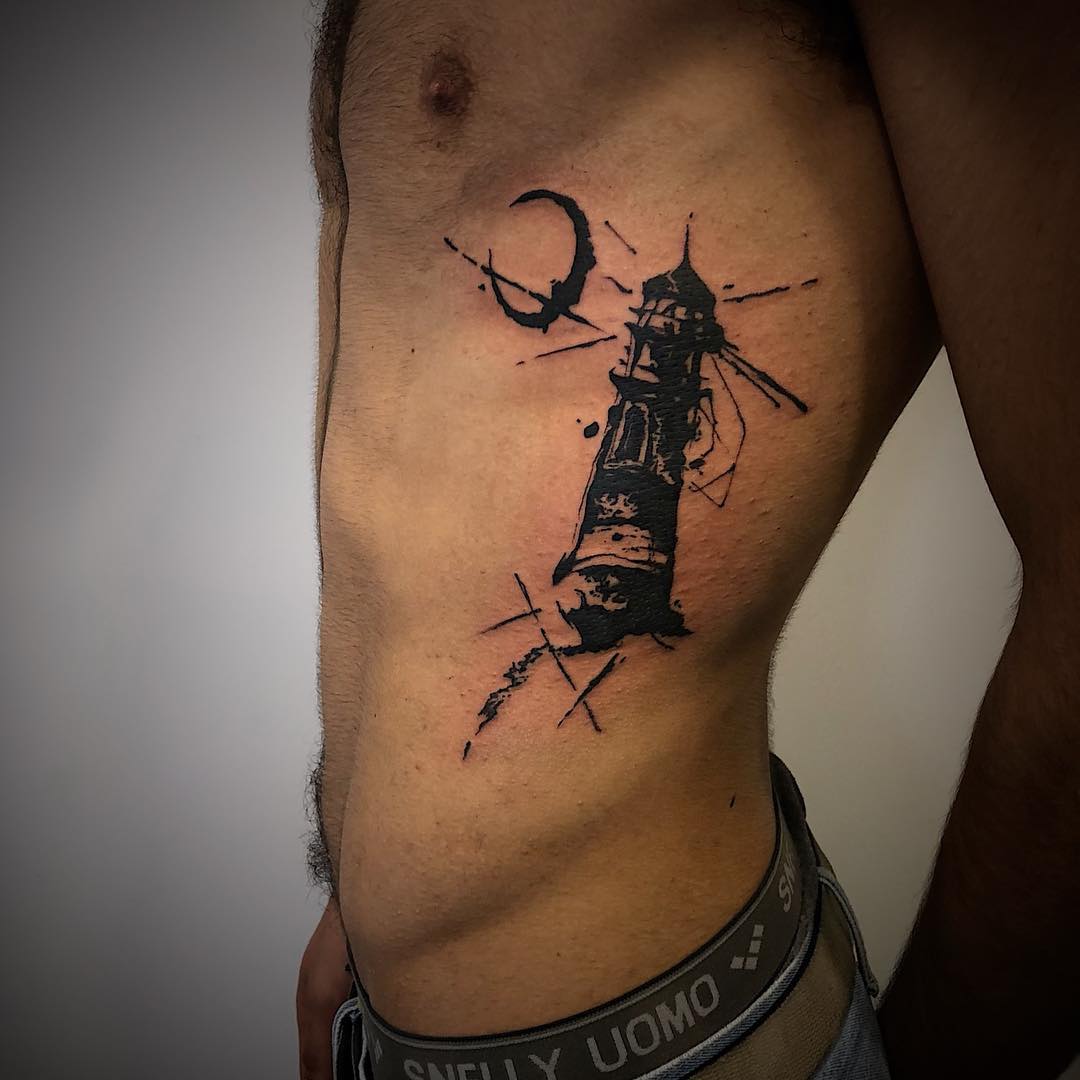 lighthouse tattoos for men 0052