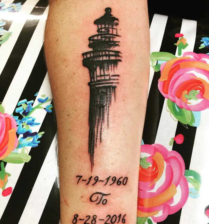 lighthouse tattoos for men 0054