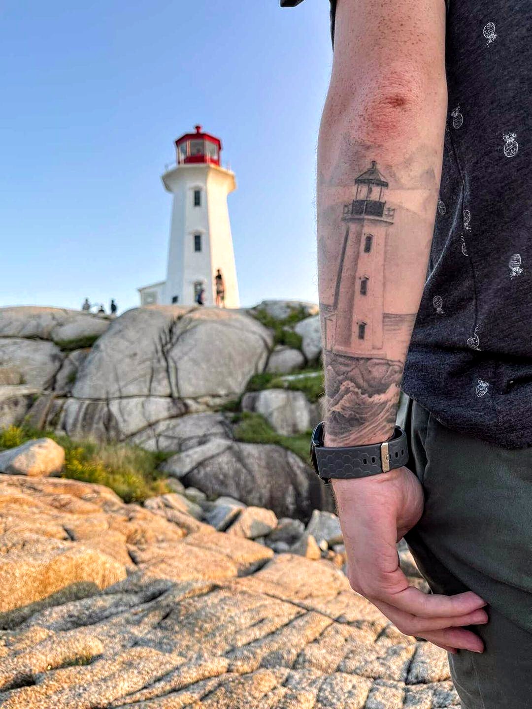 lighthouse tattoos for men 0064