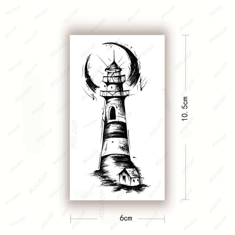 lighthouse tattoos for men 0075