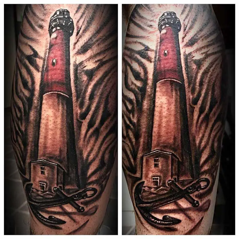 lighthouse tattoos for men 0078