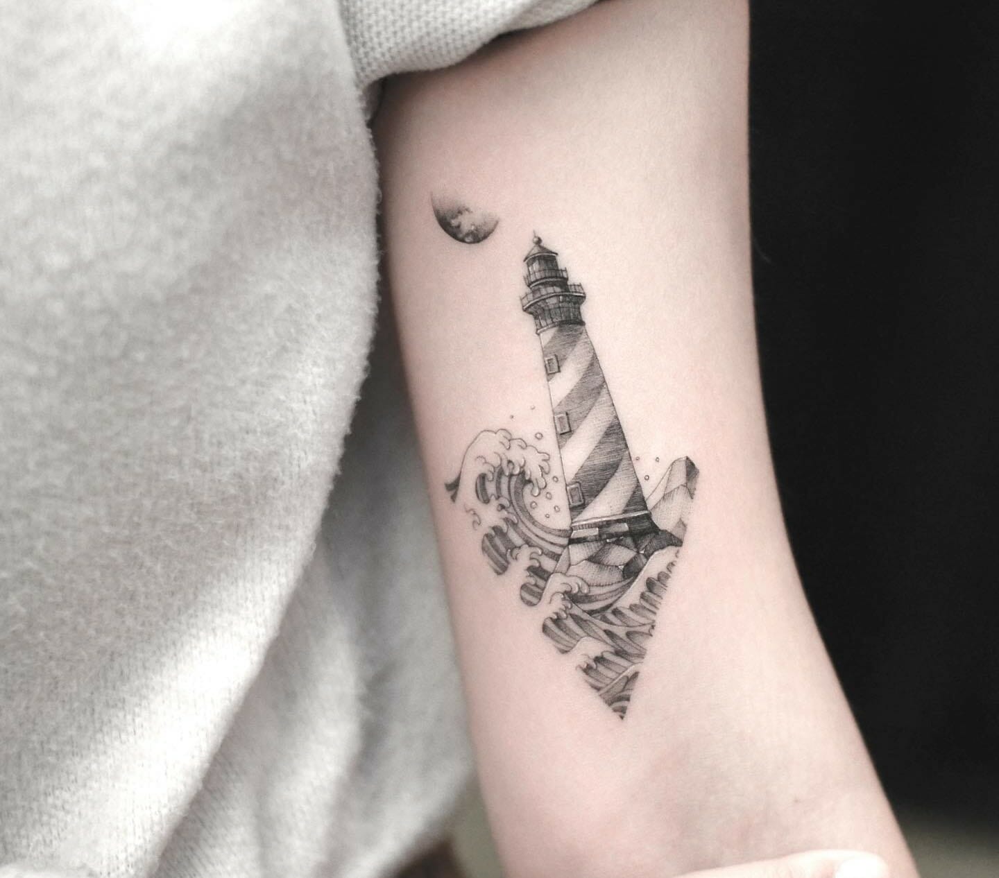 lighthouse tattoos for men 0088