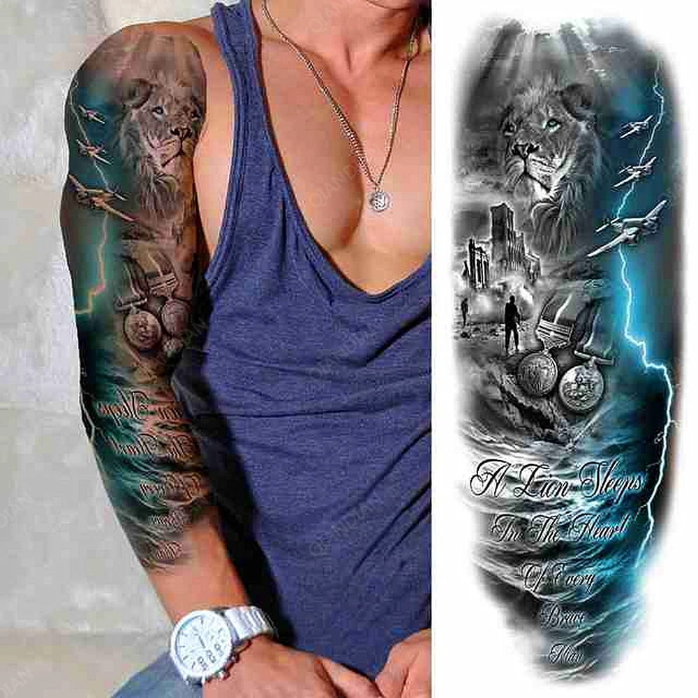 lightning tattoos for men 0019