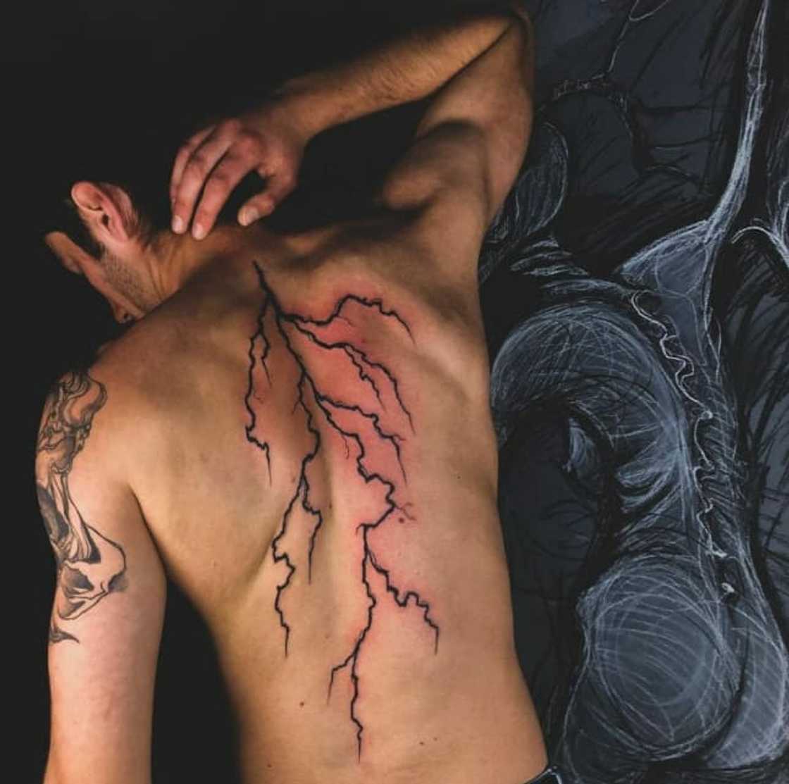 lightning tattoos for men 0032