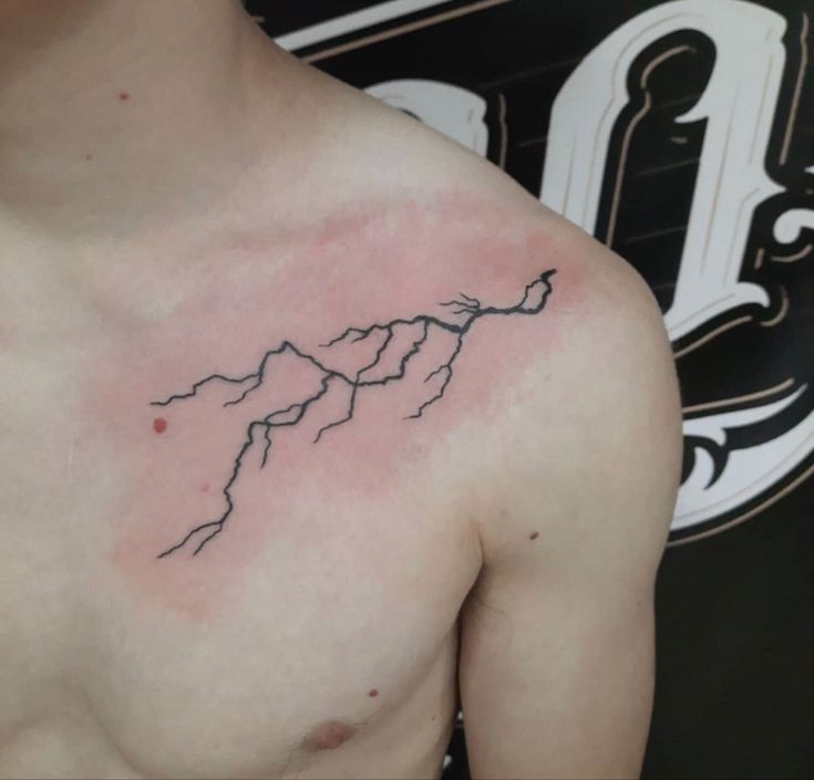 lightning tattoos for men 0085