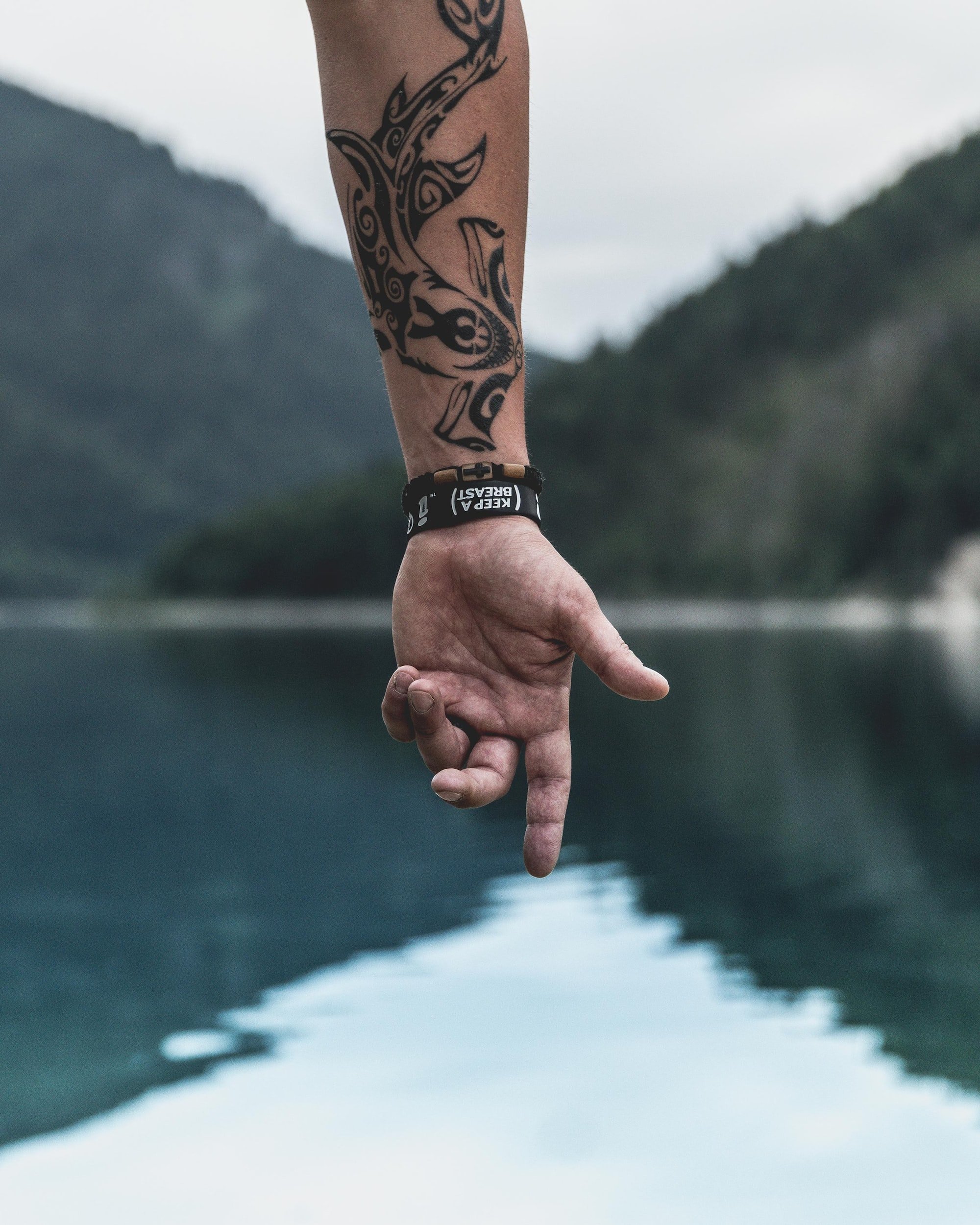 line tattoos for men design ideas