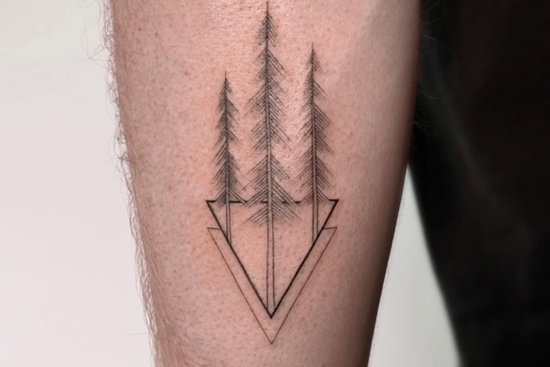 line tattoos for men 0038