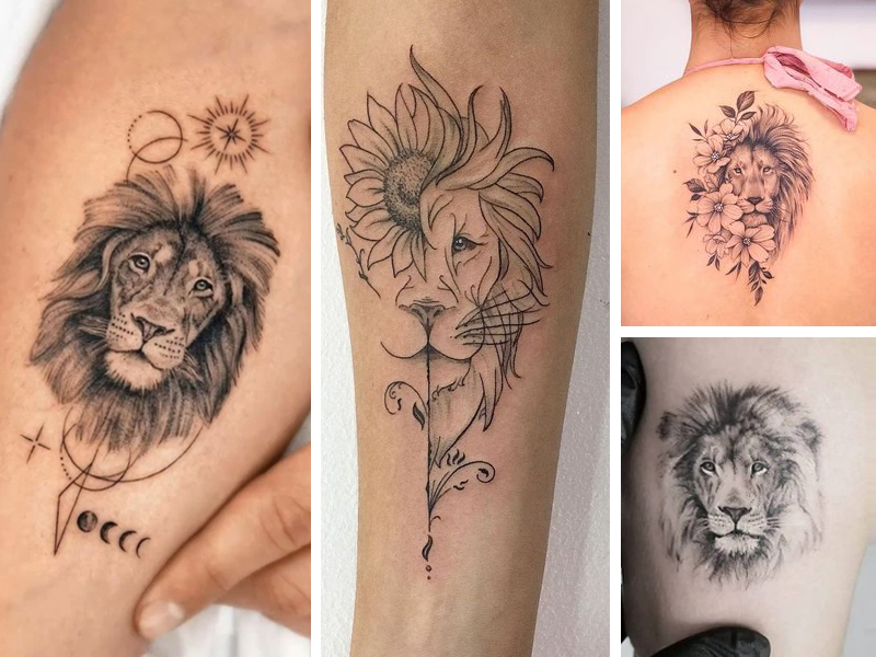 lion back tattoos for men 0060