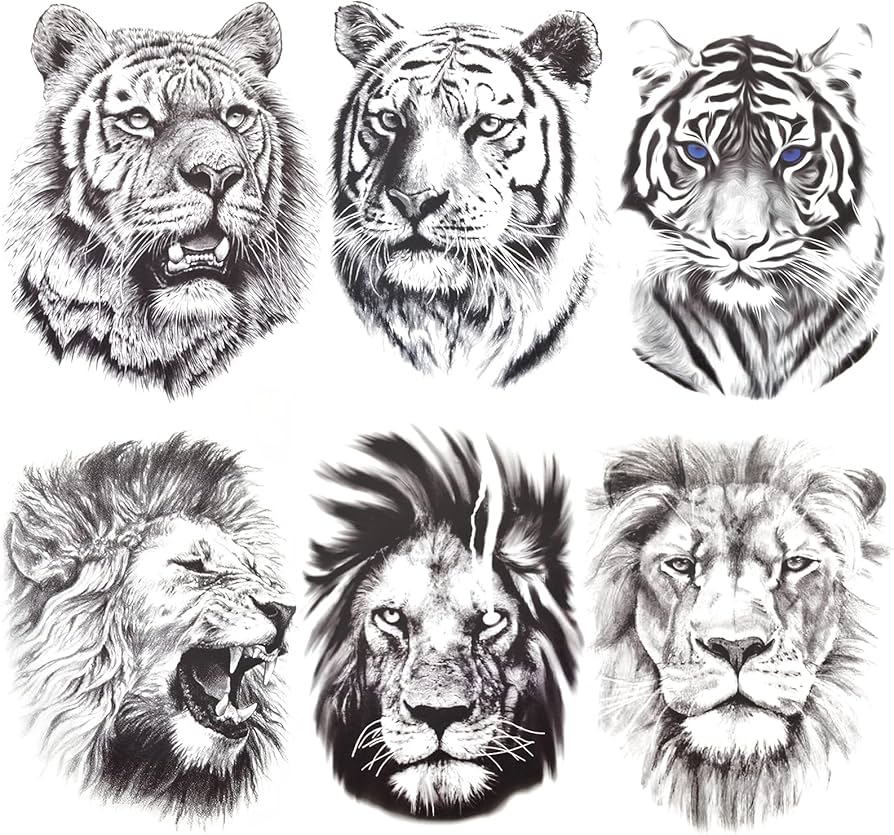 lion chest tattoos for men 0071