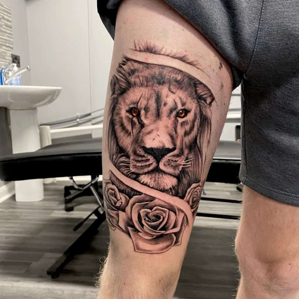 lion tattoos for men 0023