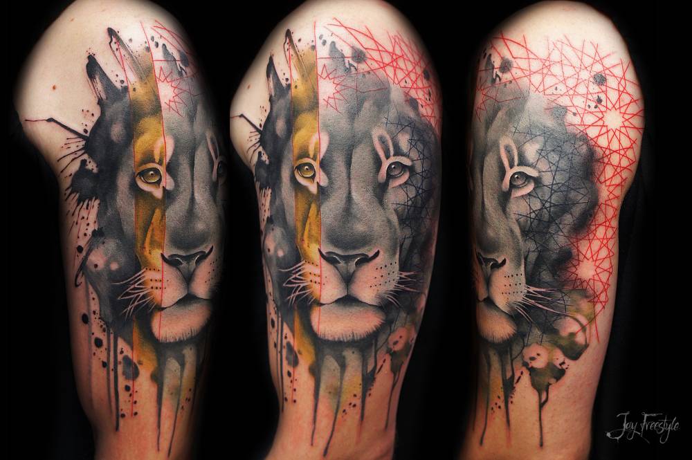 lion tattoos for men 0039