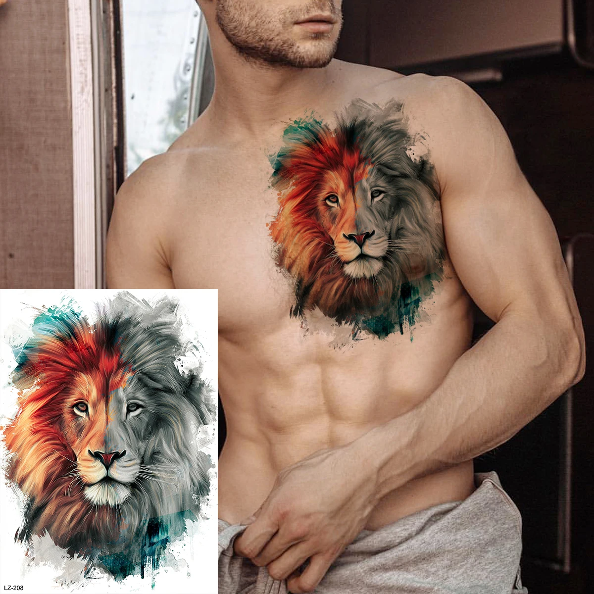 lion tattoos for men 0054