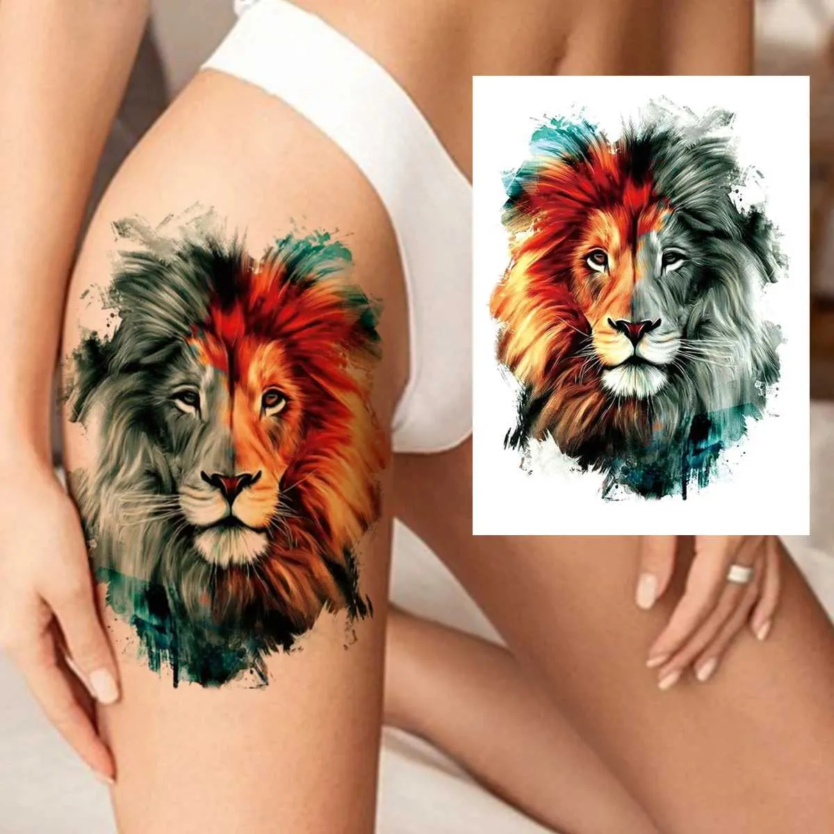 lion tattoos for men 0055